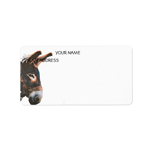 Sneak Peek - Donkey ラベル (正面)