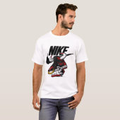 Sneaker Beast – Streetwear Bull Shoe Monster Graph Tシャツ (正面フル)