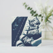 SNEAKER BLUES 5.25 x 5.25カード 招待状 (スタンド正面)