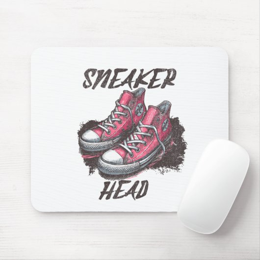 Sneaker head マウスパッド (マウス)
