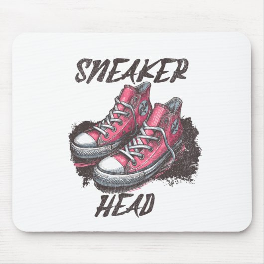 Sneaker head マウスパッド (正面)