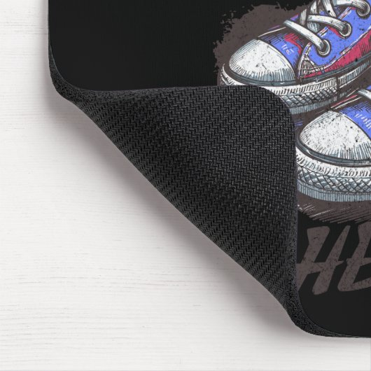Sneaker head マウスパッド (コーナー)