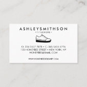 Sneaker Sport Shoes hand drawn 名刺 (裏面)