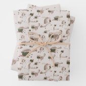 Sneaky Racoon ラッピングペーパーシート (インサイチュ)