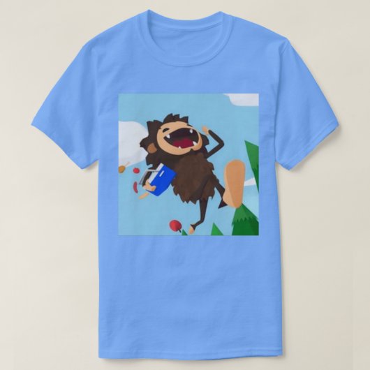 sneaky sasquatch big head 2 tシャツ (デザイン正面)