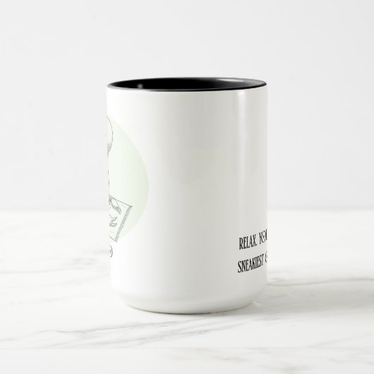 Sneaky Scorpio Classy Zodiac Birthday Gift マグカップ (中央)