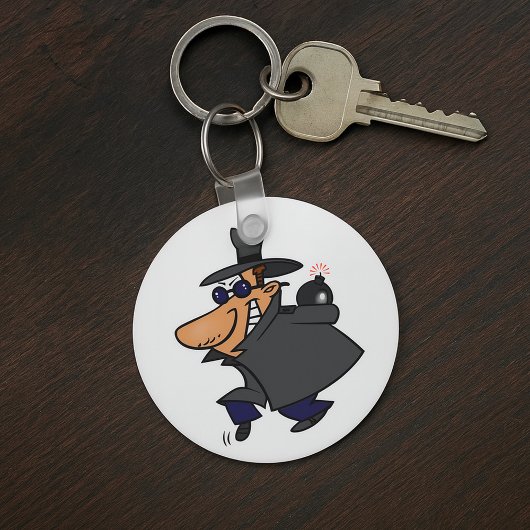 Sneaky Spy Undercover Keychain キーホルダー