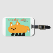 Sneaky twixラゲッジタグ ラゲッジタグ (正面横)