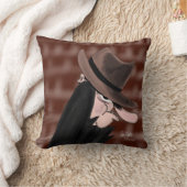 Sneaky villain cartoon character クッション (ブランケット)