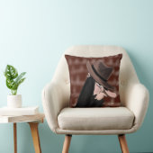 Sneaky villain cartoon character クッション (椅子)