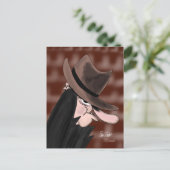 Sneaky villain cartoon character ポストカード (スタンド正面)