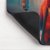 Sneering Troll Strolls Through Charred Forest マウスパッド (コーナー)