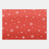 Sneeuwvlok cadeaupapier ラッピングペーパーシート (正面2)
