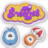 Sneezies Game Logo with Bonus Sneezies シール (正面)