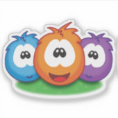 Sneezies! Icon Style Trio Arrangment シール (正面)