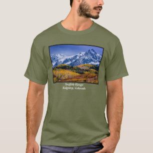 Sneffelsの範囲の秋の日の出-コロラド州 Tシャツ