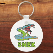 Snek (Snake) キーホルダー (正面)