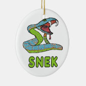 Snek (Snake) セラミックオーナメント (右)