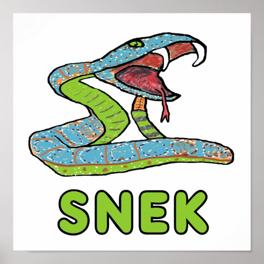 Snek (Snake) ポスター (正面)