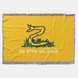 SnekRight ガズデン パロディーヘビのミーム スローブランケット