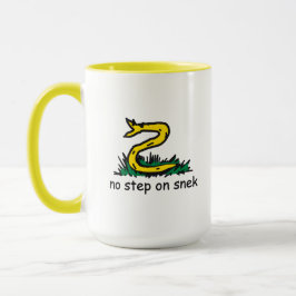 SnekRight ガズデン パロディーヘビのミーム マグカップ