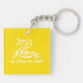 SnekRight ガズデン パロディ ステッカー キーホルダー (裏面)