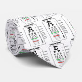 Snellen図表(一般的な視野の図表) ネクタイ (ロール)