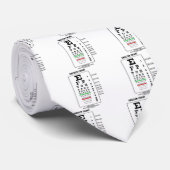 Snellen図表(医学の視力のテスト) ネクタイ (ロール)