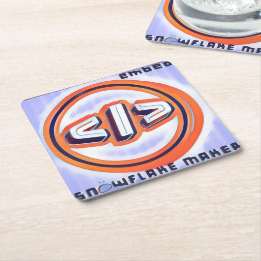 SNEWFLAKE MAKER - EMbED – コースター (アングル)