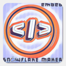 SNEWFLAKE MAKER - EMbED – シール
