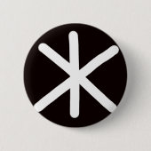 SNEWFLAKE MAKER - FLAKE - 002 缶バッジ (正面)