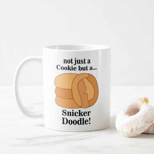 Snickerdoodle Cookie コーヒーマグカップ (ドーナツ)