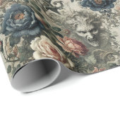 Snideコメント – ゴシック様式のフローラバロック様式バンダナ ラッピングペーパー (ロールコーナー)