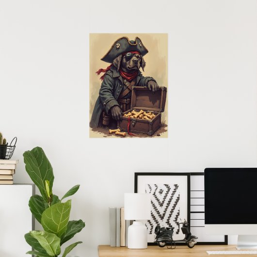 Sniffbeard’s Gold: Bones, Biscuits, Bacon ポスター (ホームオフィス)