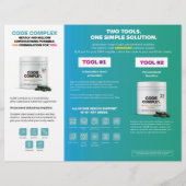 SNiP DIY三折フライヤー チラシ (裏面)