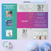 SNiP DIY三折フライヤー チラシ (シングル)