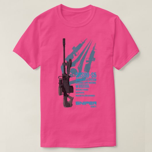 Sniper Rifle Tシャツ (デザイン正面)