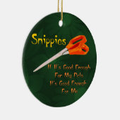 Snippies セラミックオーナメント (右)