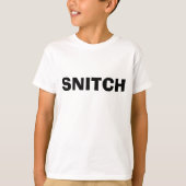 SNITCH SHIRT FOR KIDS Tシャツ (正面)