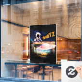 Snitzウィンドウにしがみつく ウィンドウサイン (カフェ窓)