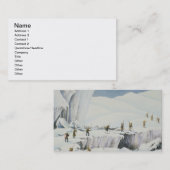 Snoの橋が付いている氷の頻繁な出現 名刺 (正面/裏面)