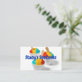 Snoカラフル Cone 名刺 (スタンド正面)