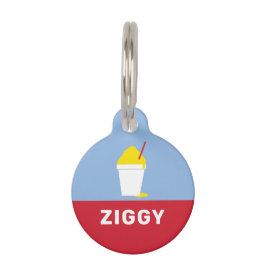 SNOBALL （赤） ペット　ネームタグ