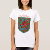 Snodgrass Tartan Scottish Plaid Lion Rampant Tシャツ (正面)