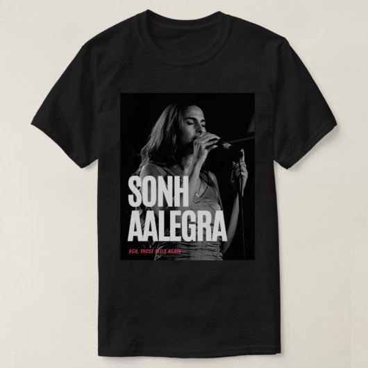SNOH AALEGRA – うっ感じとPremium Tシャツ (デザイン正面)