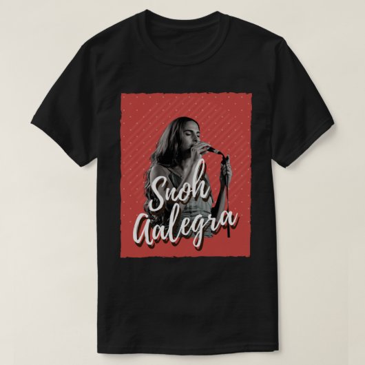 SNOH AALEGRA Premium  Tシャツ (デザイン正面)