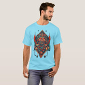 SNOKXINKの抽象芸術アイコン – Avant-Garde Art Tシャツ (正面フル)