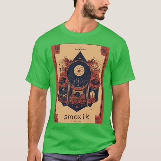 SNOKXINKアヴァンギャルドアートタトゥースタジオベーシックダーク Tシャツ (正面)