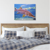 Snook Fish Canvas Print キャンバスプリント (インサイチュ (寝室))
