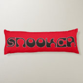 SNOOKERモダンフォント+アイディア ボディピロー (裏面)